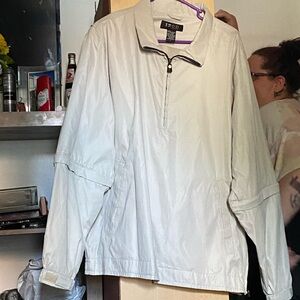 Izod Quarter Zip Windbreaker